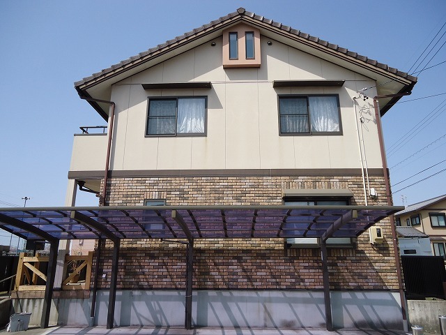 雨どい補修工事｜外壁リフォーム｜岐阜県岐...