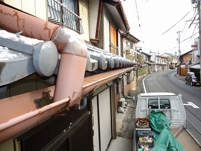 雨樋補修工事｜外壁リフォーム｜岐阜県大垣...
