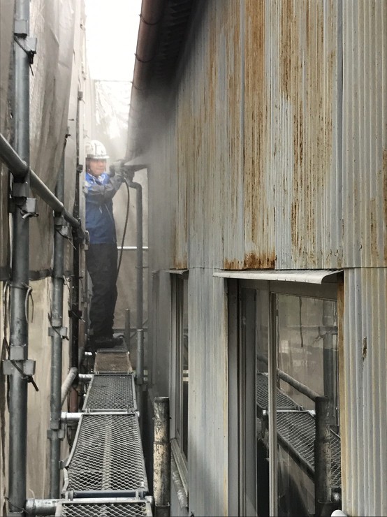 工場改修工事｜外壁リフォーム｜愛知県一宮...