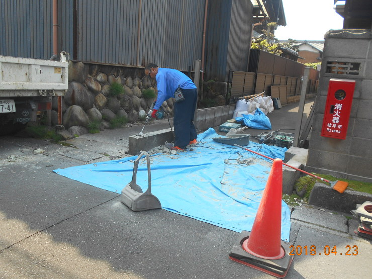 CB・門扉工事｜外構リフォーム｜岐阜県岐...
