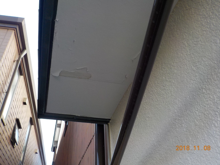 玄関小屋根板金工事｜屋根リフォーム｜岐阜...