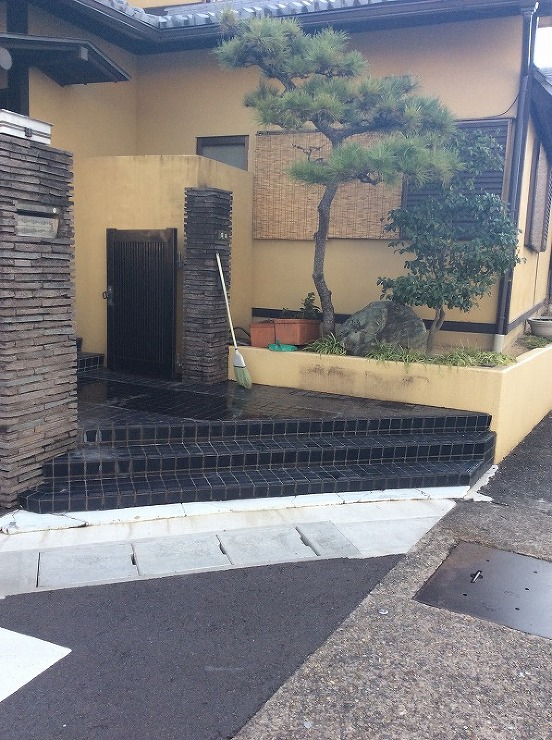 玄関土間工事｜外構リフォーム｜岐阜県岐阜...