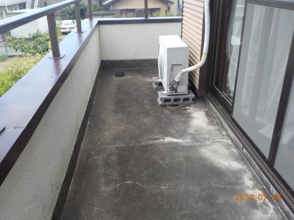 ベランダ改修工事｜防水リフォーム｜岐阜県...