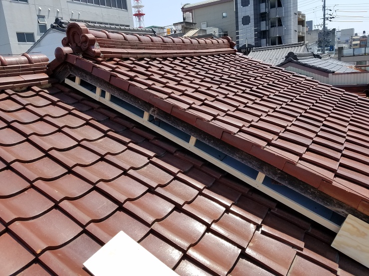 岐阜市大正町　K様邸　屋根水切り工事｜屋...
