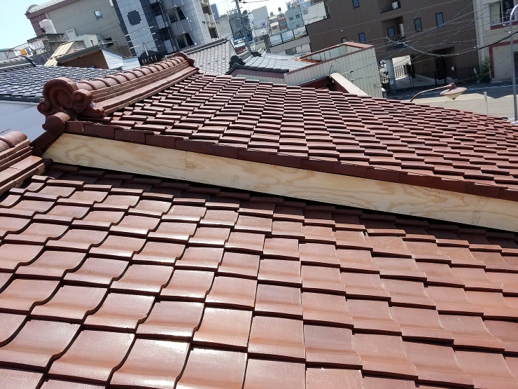 岐阜市大正町　K様邸　屋根水切り工事｜屋...