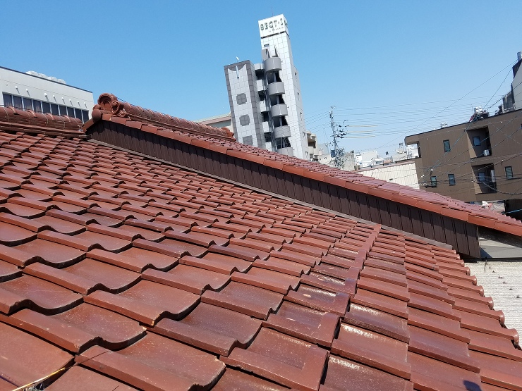 岐阜市大正町　K様邸　屋根水切り工事｜屋...