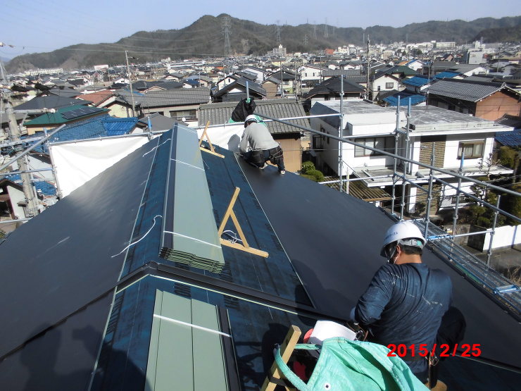 屋根板金カバー工事｜屋根リフォーム｜岐阜...