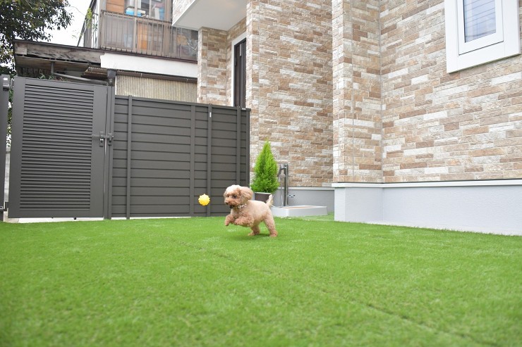 【ペット事例】ドッグランのある家