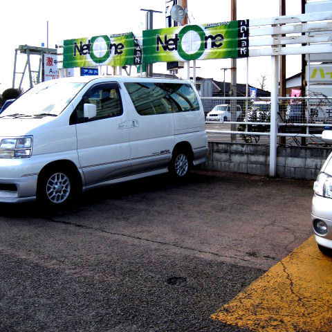 駐車場ライン引き塗装完成