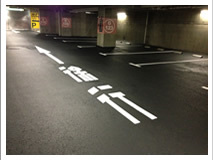 恵比寿某所地下5F駐車場