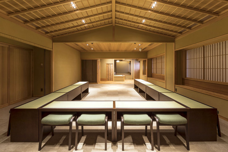 Works＜株式会社 松栄堂 薫習館　立礼席「通玄」＞写真