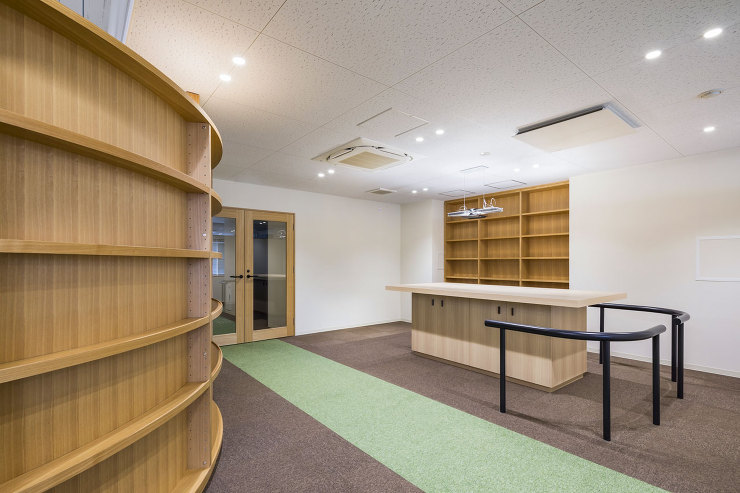 Works＜株式会社 松栄堂 薫習館　打ち合わせブース＞写真