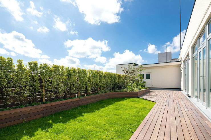 Works＜株式会社 松栄堂 薫習館　5階屋上＞写真