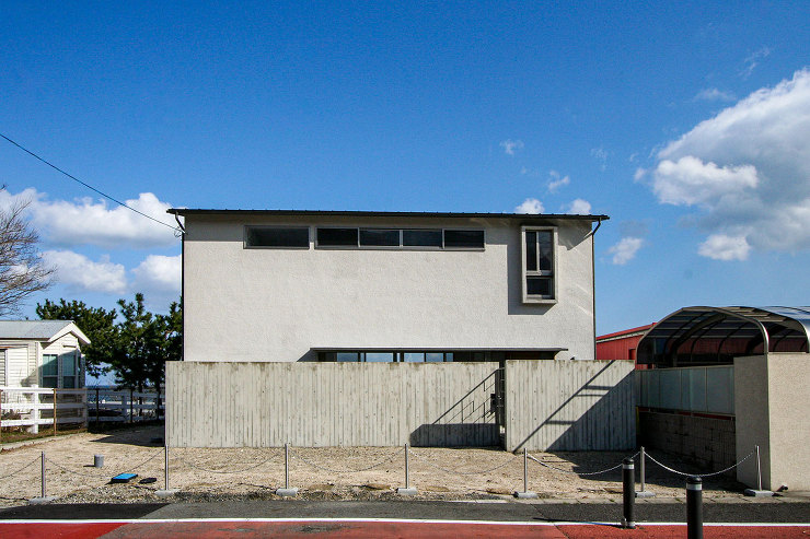 Works＜琵琶湖畔の住宅＞写真