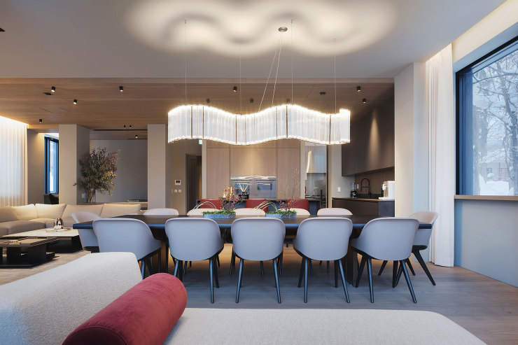Works＜北海道ニセコ　Hirafu Villa　ARCADIA＞写真