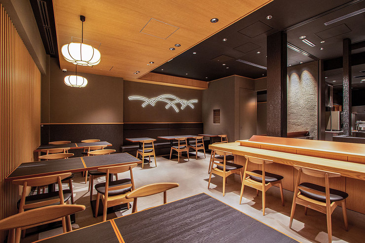 Works＜京都祇園天ぷら圓堂 グラングリーン大阪店＞写真