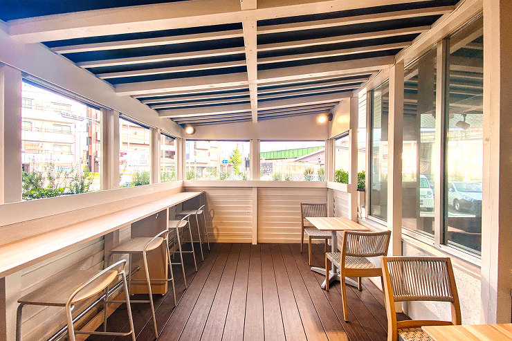 Works＜大垣書店 ブックパル五条店＆cafe テラスリニューアル＞写真