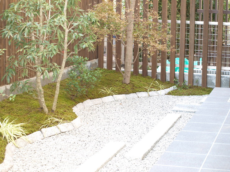 藤沢市の和風庭園工事例