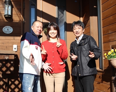 建主と一緒にパチリ！