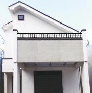 バルコニー鋳物手すりの施工例91 BP03【MINO】