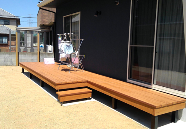 ウッドデッキ・ガーデンデッキの施工例351