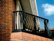 バルコニー鋳物手すりの施工例25　BDR08 