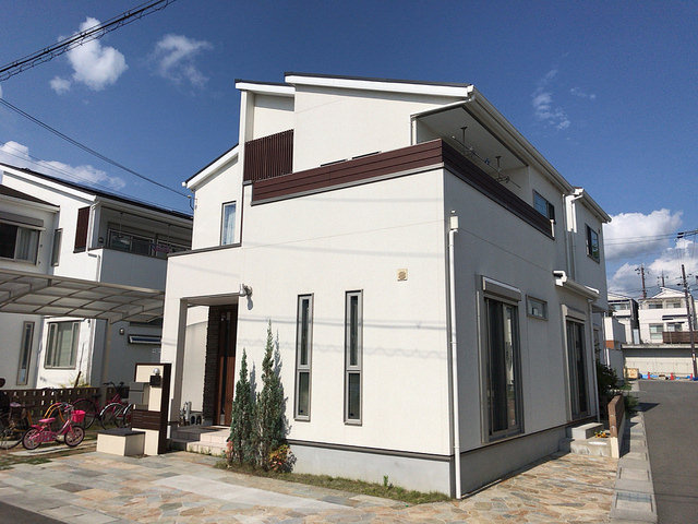 彩木バルコニー手すり事例02