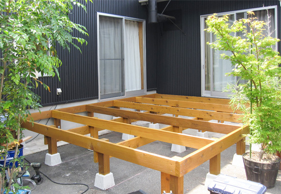 樹脂デッキをDIYする際の費用と特徴