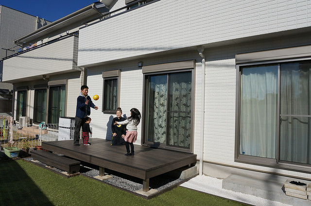 あやかの彩木探訪！<br> 家族で団らんウッドデッキ