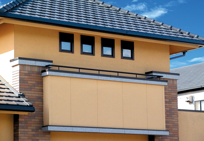 LDM　笠木付アルミ手すり