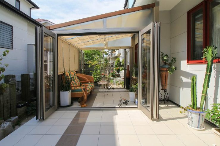 神戸市西区　お庭を身近にするガーデンルー...