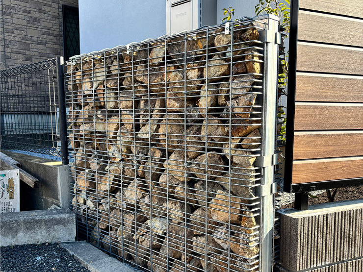 東京都｜外構フェンスアクセントとしての活用