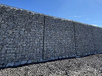 福井県｜フェンスとしてのガビオン活用