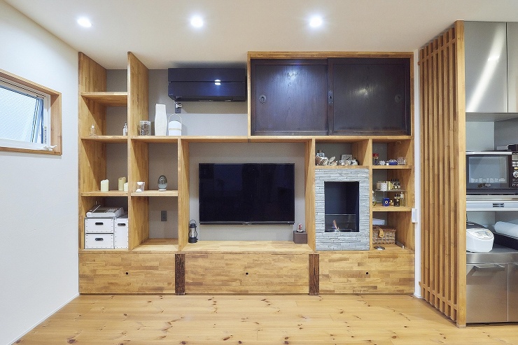 想いを住み継ぐ造作家具の画像