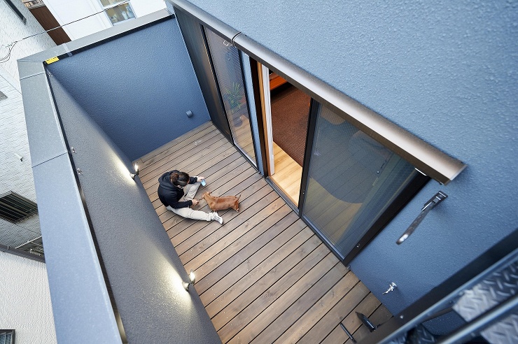 愛犬との寛ぎの空間にの画像