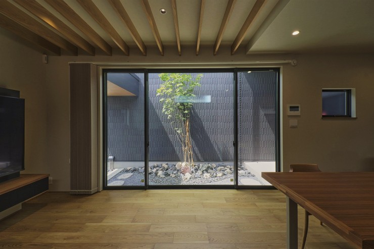 外の情景を内に取り込む工夫の画像