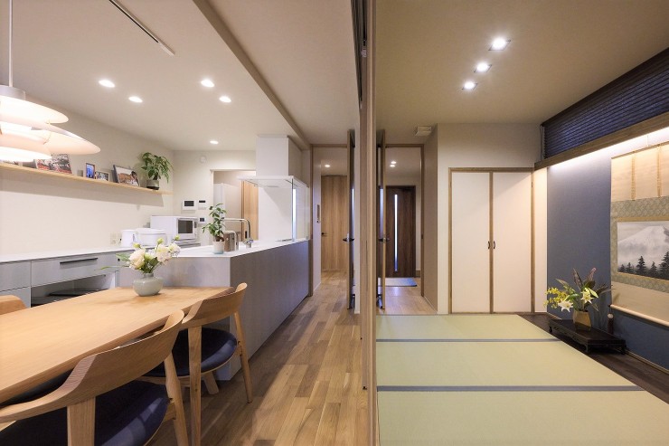 多彩に使用できる畳スペースの画像