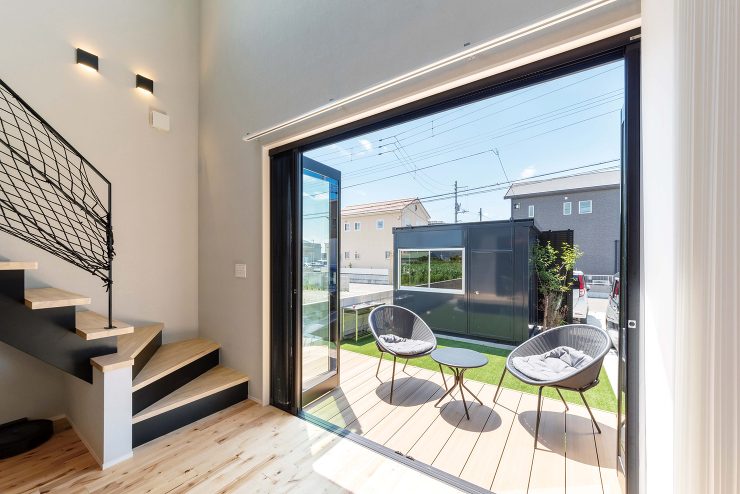 開放感と一体感を同時に感じる家。 - ア...