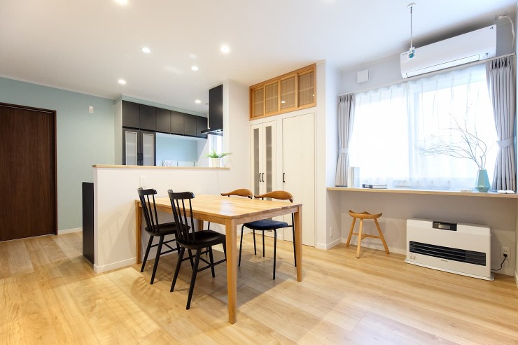 新築同様の性能、平屋で過ごす家族を感じる...