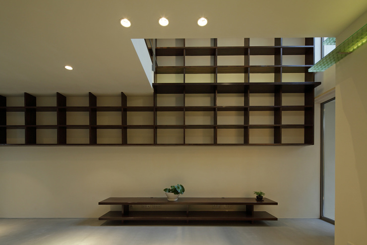 ねことひきこもる家　リビング