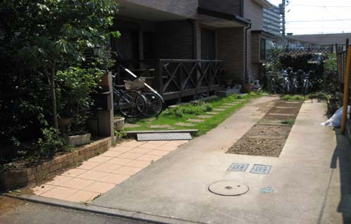 ヴァリアス・ガーデンズの施工例外構工事[リフォーム外構工事]茅ヶ崎市矢畑M様邸リフォーム外構工事着工前写真1