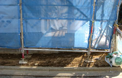 ヴァリアス・ガーデンズの施工例外構工事[オープンスタイル]綾瀬市綾西F様邸着工前写真3