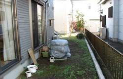 ヴァリアス・ガーデンズの施工例ガーデン工事[ガーデン＋リフォームガーデン]海老名市今里T様邸お庭・アプローチ・ガーデン工事着工前写真4