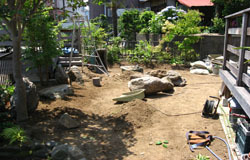 ヴァリアス・ガーデンズの施工例[ガーデン＋リフォームガーデン工事]小田原市鴨宮S様邸お庭リフォーム・リフォームガーデン・Ｒｅガーデン工事完成写真1