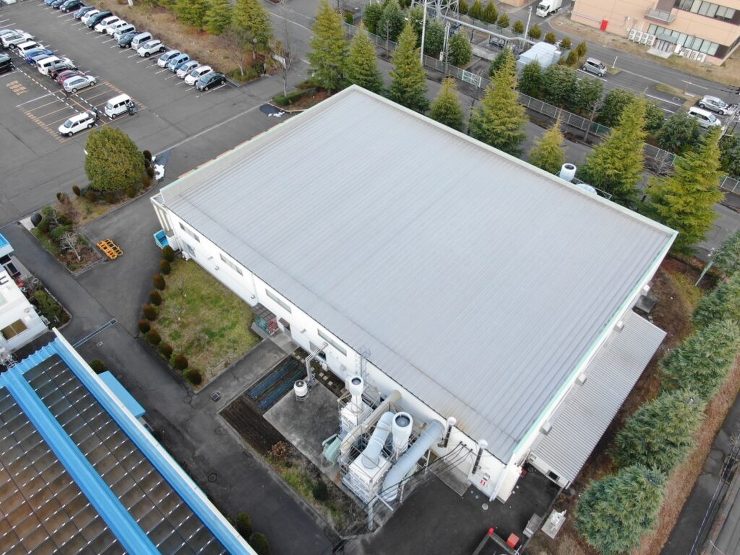 【宮城県】社員の熱中症予防にサーモバリアスカイ工法を施工しました。