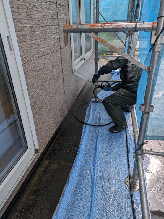 【奥州市】外壁塗装の仕上がりに満足！カラーシミュレーションで納得のいく色選びができました！