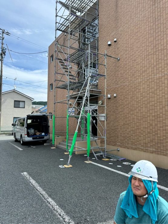 【釜石市】ヒーローマンションの屋上防水工事をお願いしました。前回別の棟でお世話になり、今回もお願いすることにしました。