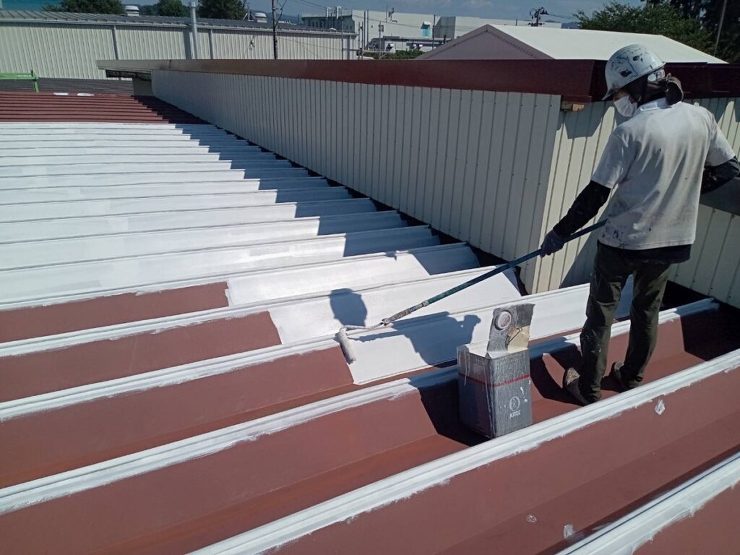 防水遮熱塗装で暑さ・雨漏り両方を解決！（北上市）