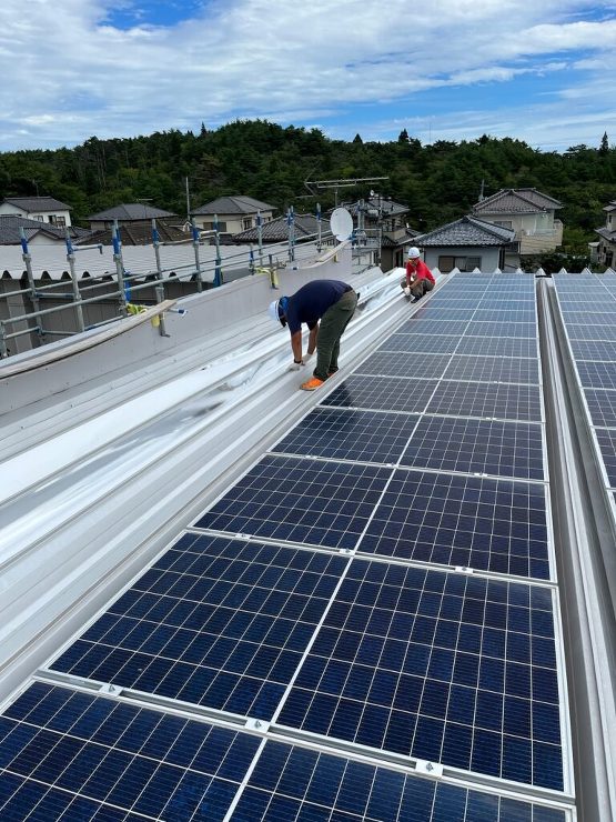 【宮城県】サーモバリアスカイ工法を実施後、大幅に電気代が削減されました。省エネ効果に驚いています!!