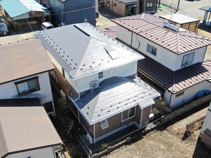 【北上市】屋根・外壁塗装工事が近所迷惑にならないか心配していましたが、近隣挨拶の配慮までも素晴らしい対応でした。